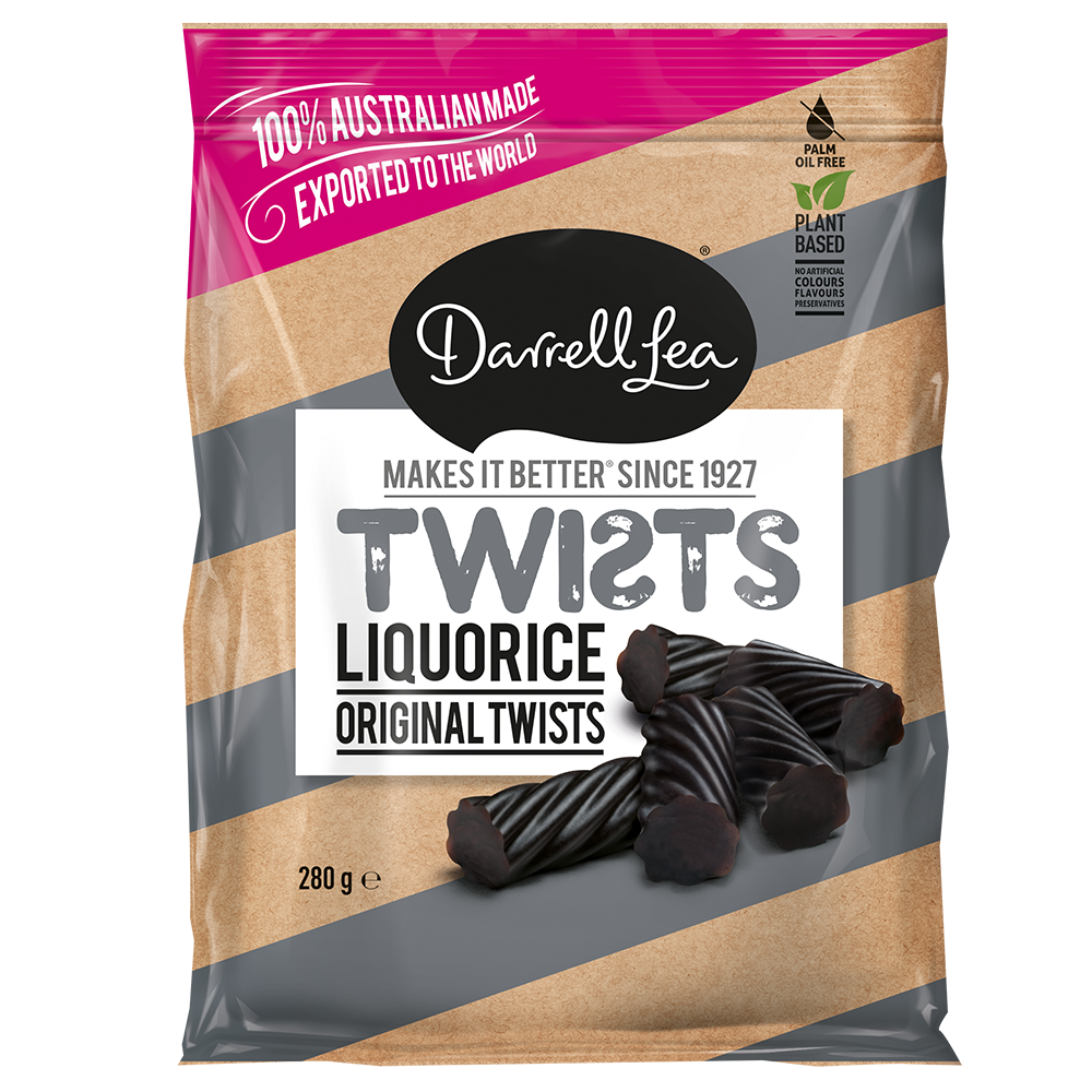 Twists Liquorice 280g