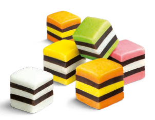 DLea allsorts chocolate